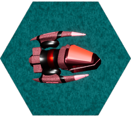 The Dread's ship, on its Snohe marker