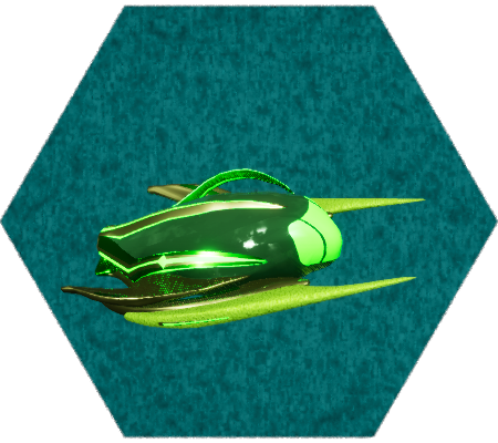 The Seed's ship, on its Snohe marker